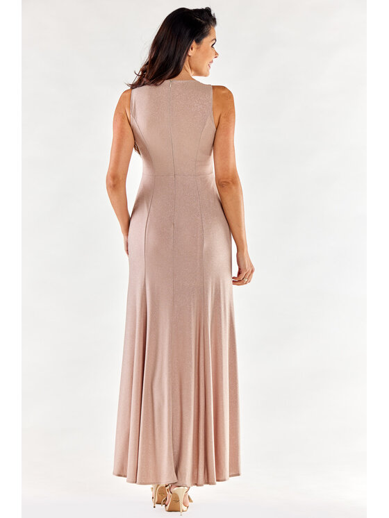 Awama Awama Abito da sera A549 Beige Basic Fit