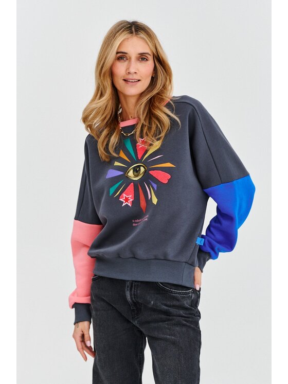 Bluza, rozmiar M, Szary, Dare To Look