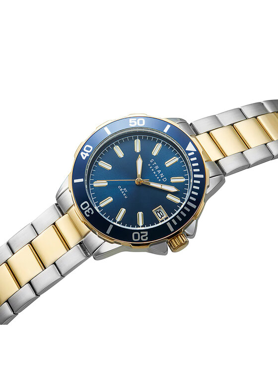 Strand Strand Zegarek S744GDFLSF Srebrny