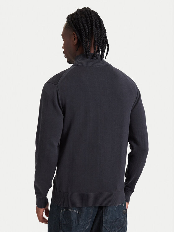 G-STAR G-Star Kardigan Refined D31309-E813 Granatowy Regular Fit
