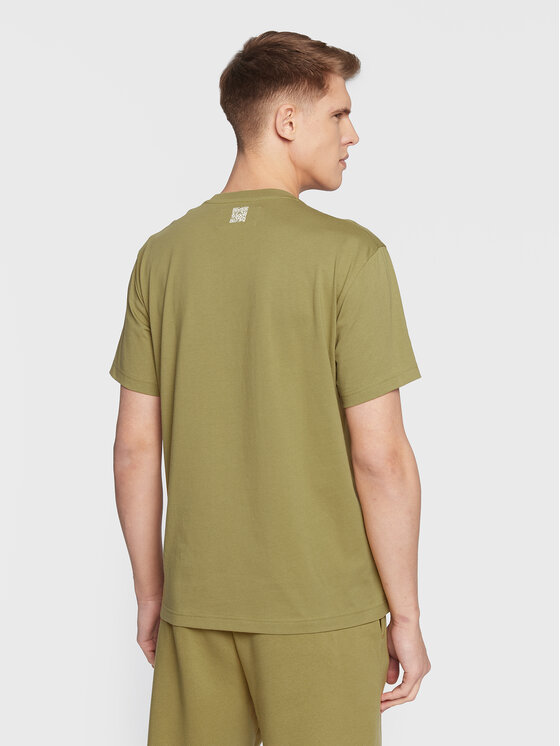 T-shirt 217921 Verde Custom Fit