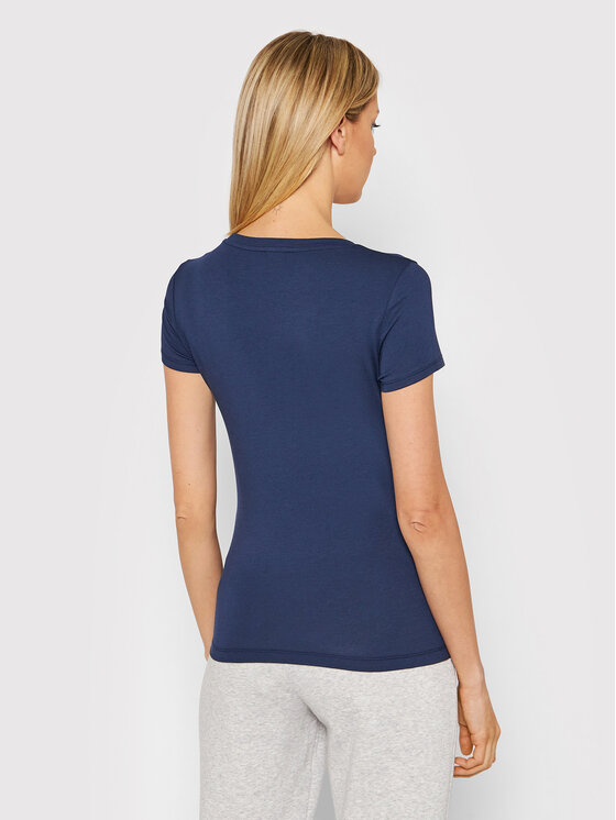 T-shirt 8NTT65 TJDQZ 1554 Blu scuro Regular Fit