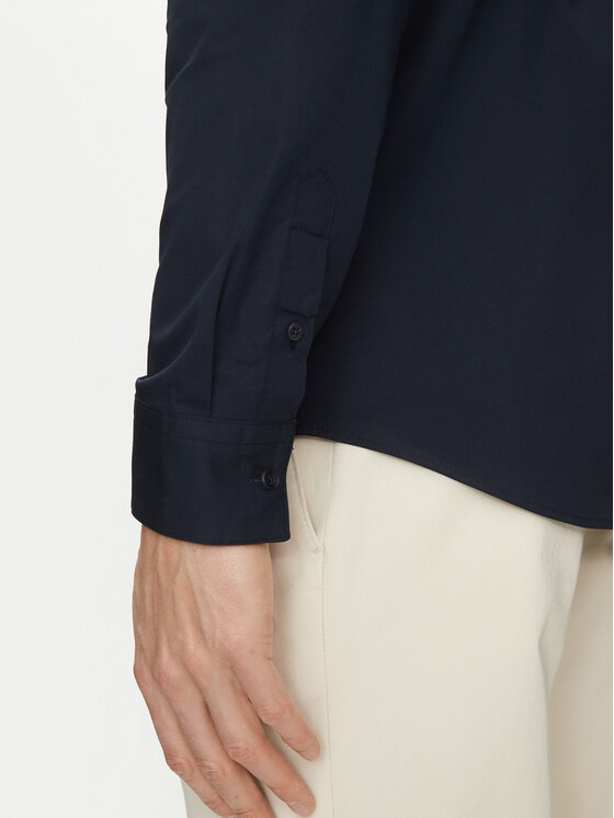 Calvin Klein Calvin Klein Cămașă LV04LB145G Bleumarin Slim Fit