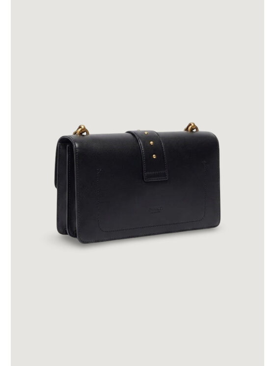 PINKO PINKO Τσάντα LOVE ONE MINI NEW BUCKLE VITEL Μαύρο