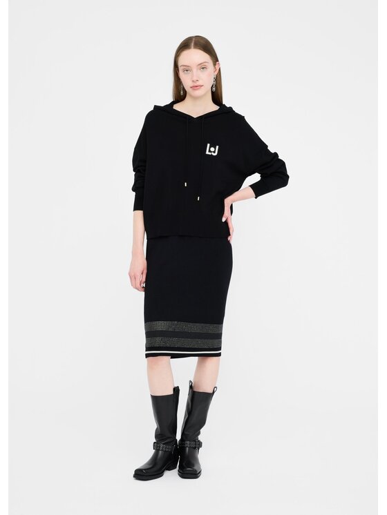 Liu Jo Liu Jo Maglione TF5216MS63LN9579 Nero Regular Fit