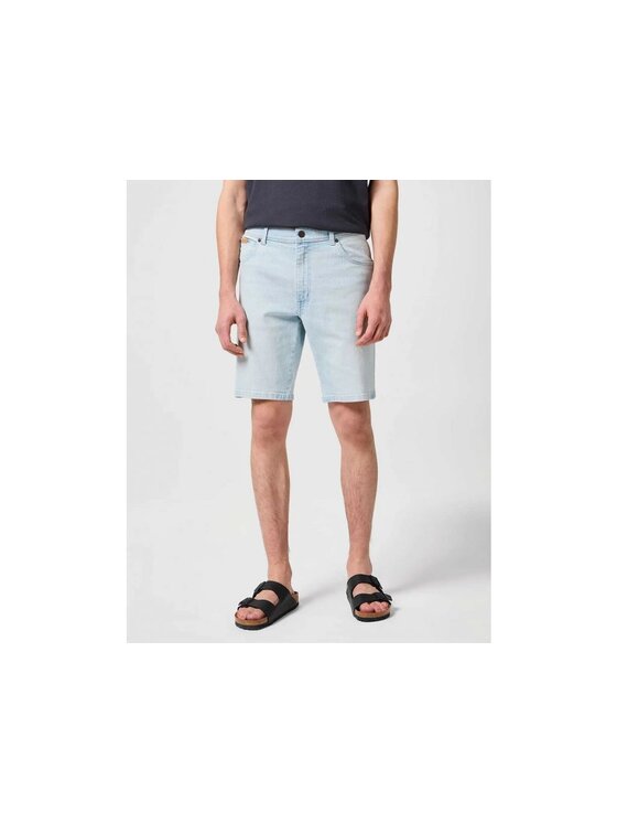 Wrangler Wrangler Pantaloncini di jeans TEXAS SHORTS Blu Regular Fit