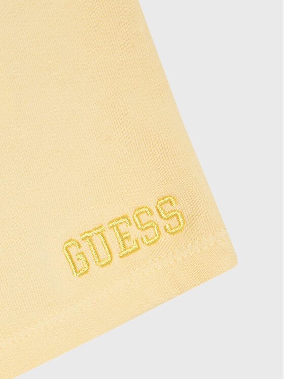 Guess Guess Шорти от плат K3GD11 KA6R3 Бежов Regular Fit