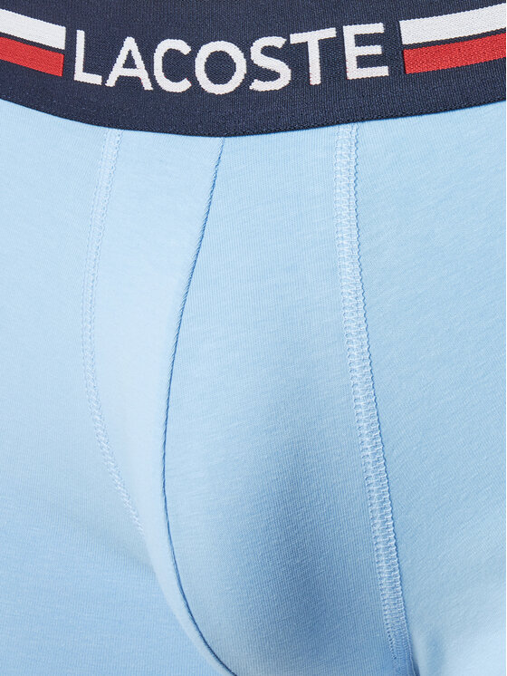 Lacoste Lacoste Set od 3 para bokserica 5H2390 Plava