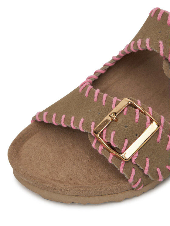 DeeZee DeeZee Pantoletten MXCR-205 Beige
