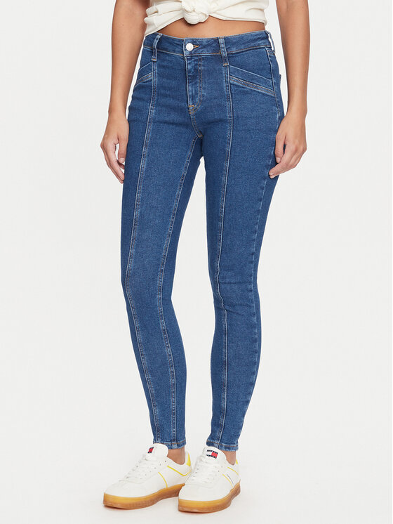 Tommy Jeans Tommy Jeans Farmer Nora DW0DW19667 Kék Skinny Fit