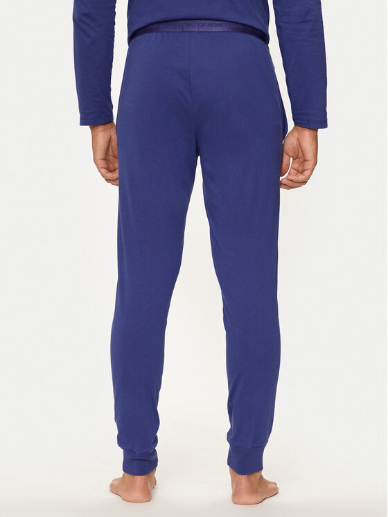 United Colors Of Benetton United Colors Of Benetton Pyžamové kalhoty 30964F00G Modrá Regular Fit
