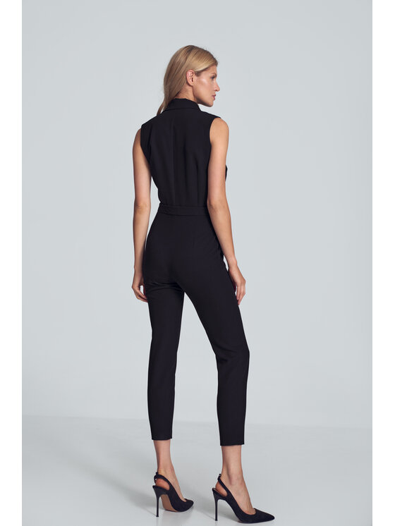 FIGL FIGL Overal M716 Čierna Regular Fit