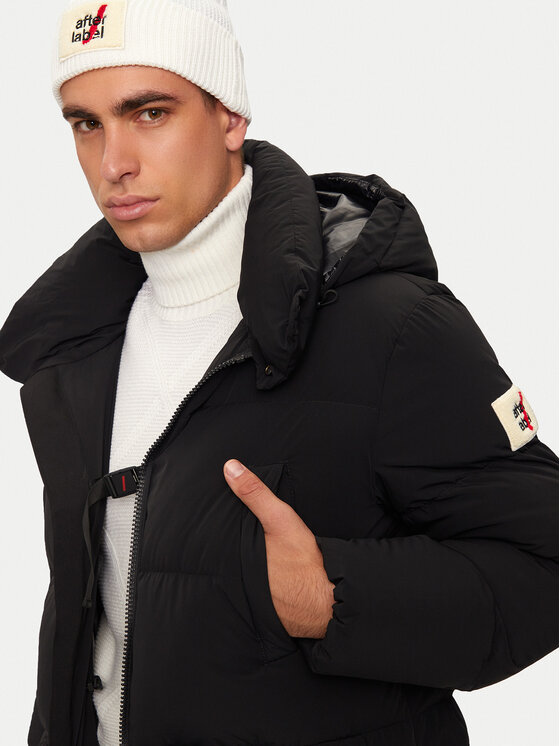 AFTER LABEL AFTER LABEL Vatovaná bunda Alaska A00014 Černá Regular Fit