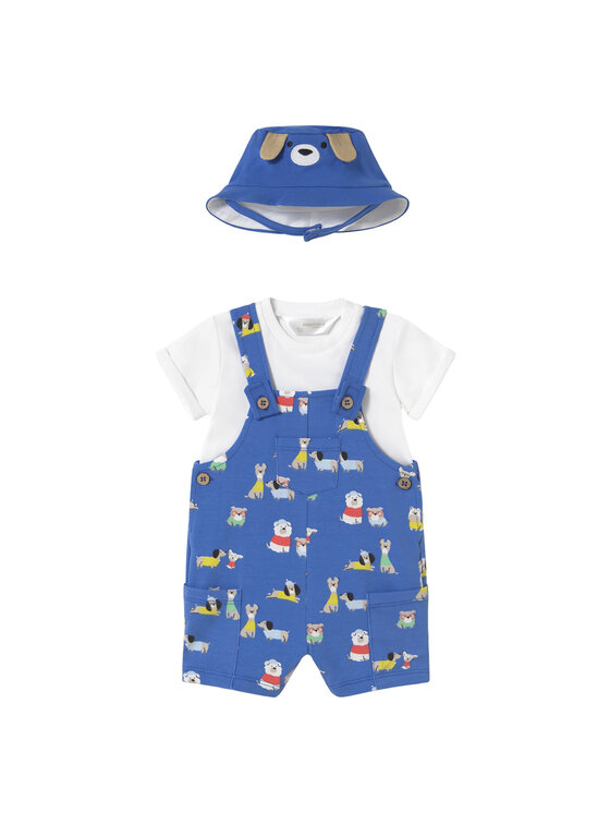 Mayoral Mayoral Набір футболка та шорти 1624 Голубий Regular Fit