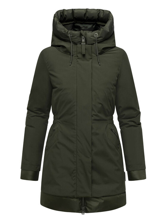 Navahoo Navahoo Kurtka zimowa Winterprinzessin Zielony Regular Fit
