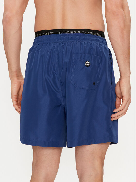 KARL LAGERFELD KARL LAGERFELD Kupaće hlače 235M2213 Tamnoplava Regular Fit