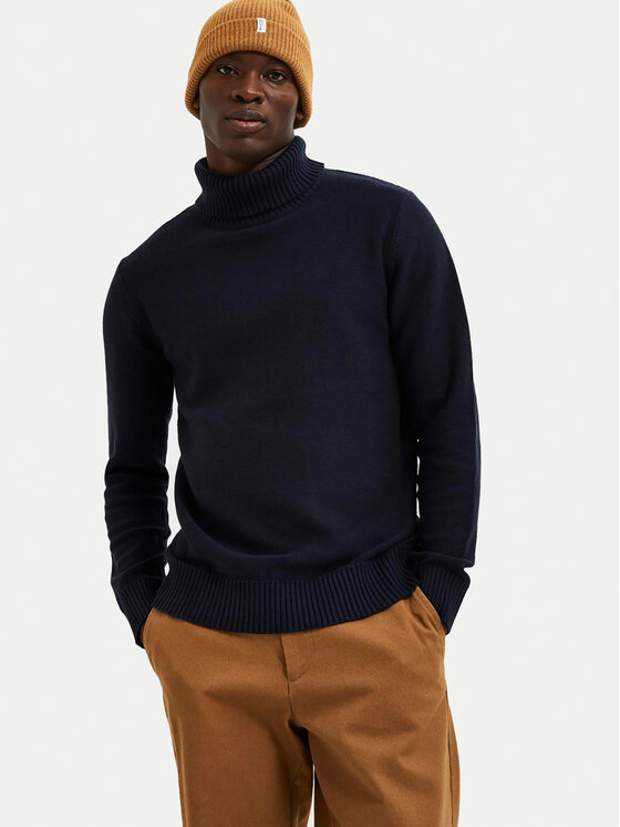 Selected Homme Selected Homme Dolčevita 16086644 Tamnoplava Regular Fit