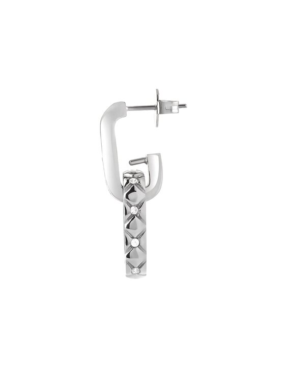 Guess Guess Kolczyki JUBE04582JW Srebrny