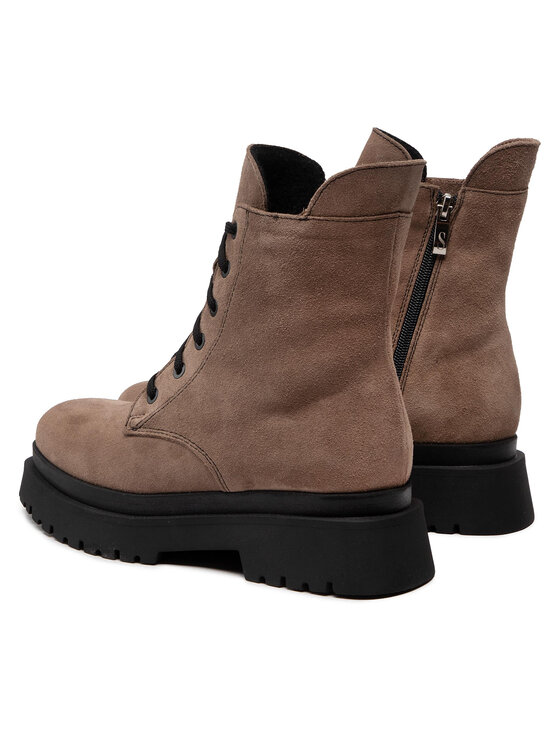 Simple Simple Schnürstiefeletten SL-39-02-000068 Braun