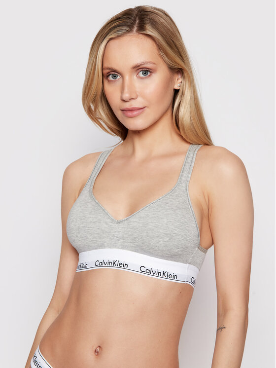 Calvin Klein Underwear Biustonosz top 000QF1654E Szary