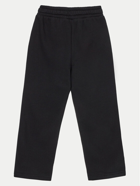 Gap Gap Штани з тканини 645346-00 Чорний Regular Fit