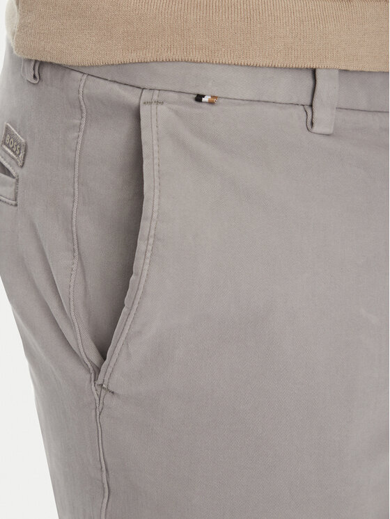 BOSS BOSS Chino nohavice H-Kane1 50543304 Sivá Modern Fit