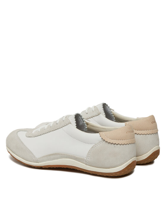 Geox Geox Laisvalaikio batai D Vega D3509A 022Y3 C0818 Balta