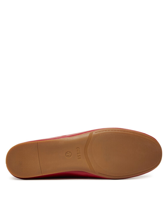 Guess Guess Baleriny FLTKLD LEA02 Czerwony