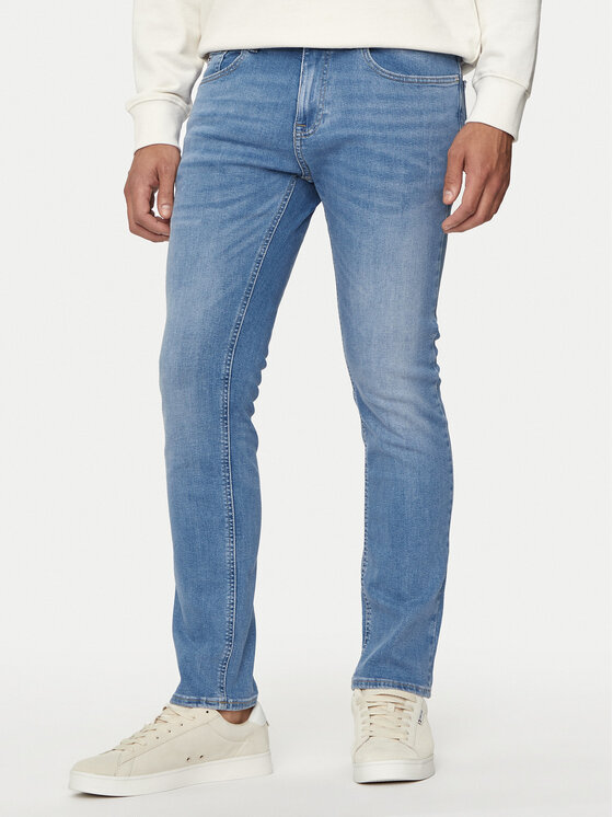 Tommy Jeans Tommy Jeans Jeansy Scanton DM0DM20202 Modrá Slim Fit