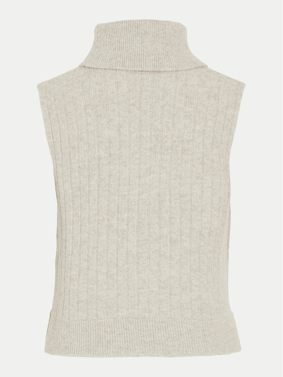 Vila Vila Rollkragenpullover Beluna 14094218 Beige Regular Fit