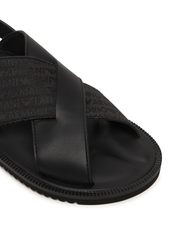 Emporio Armani Emporio Armani Sandály EM004323 AF25617 MC012 Černá