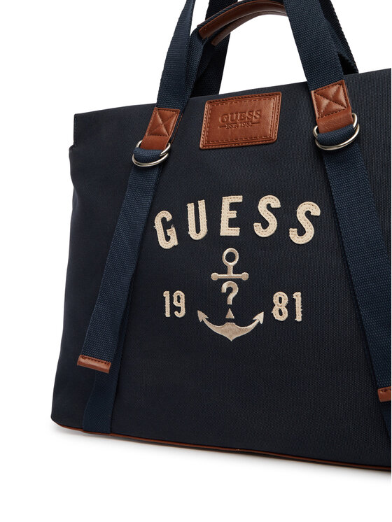 Guess Guess Geantă de weekend HMOSCM P6246 Bleumarin