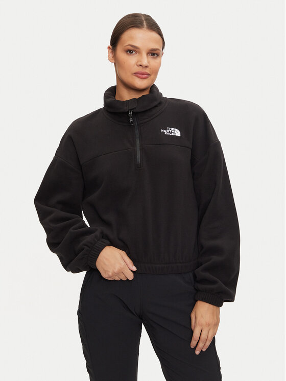 The North Face The North Face Flis Glacier NF0A89J9 Crna Regular Fit