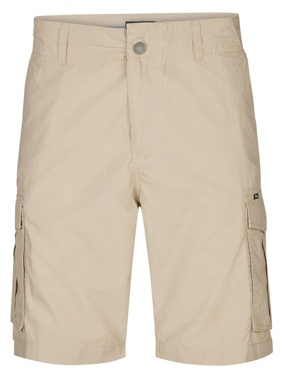 Petrol Industries Petrol Industries Pantaloncini di tessuto M-1050-SHO600 Beige Cargo Fit