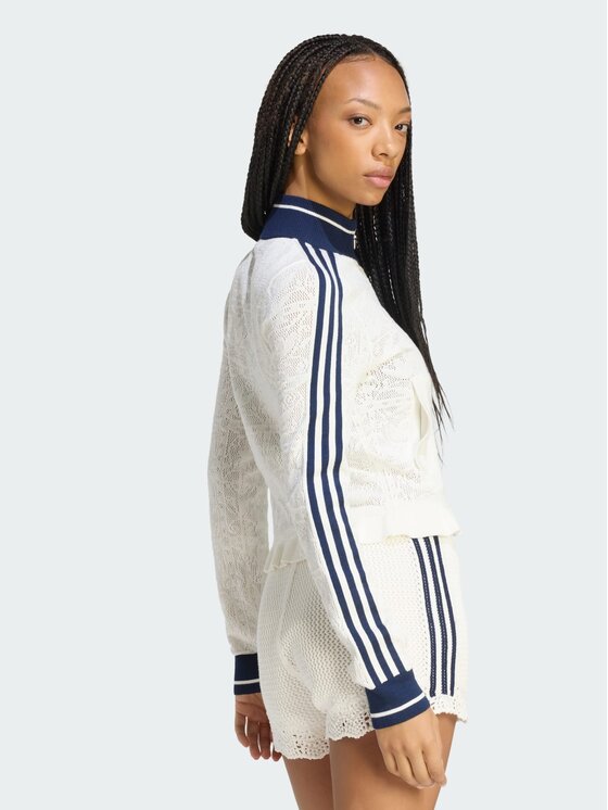 adidas adidas Bluza 167799 Biały Slim Fit