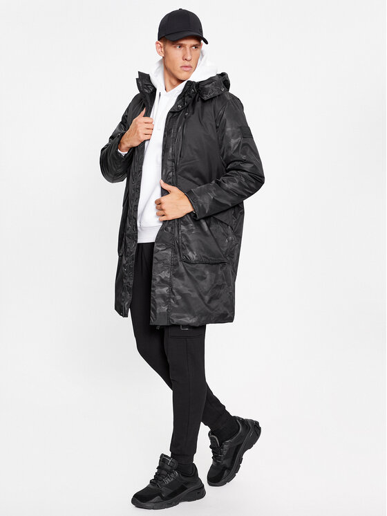 EA7 Emporio Armani EA7 Emporio Armani Zimné bundy 6RPK04 PNERZ 1200 Čierna Regular Fit