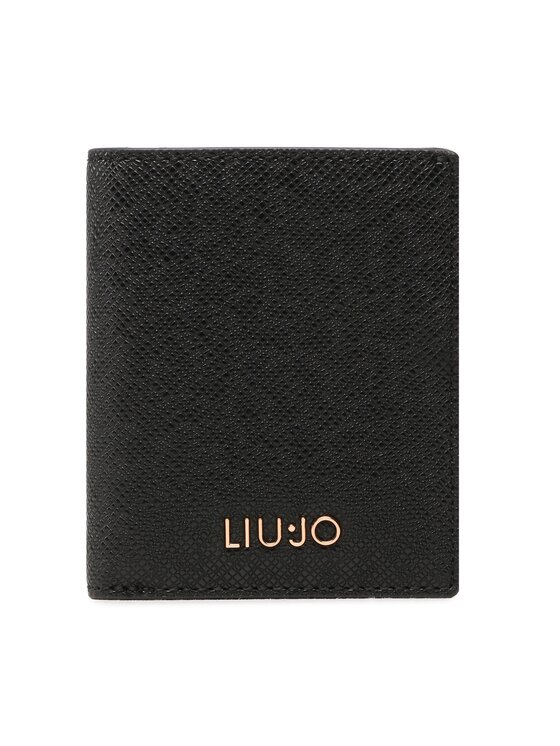 Liu Jo Majhna ženska denarnica Xs Bifold AXX017 E0087 Črna