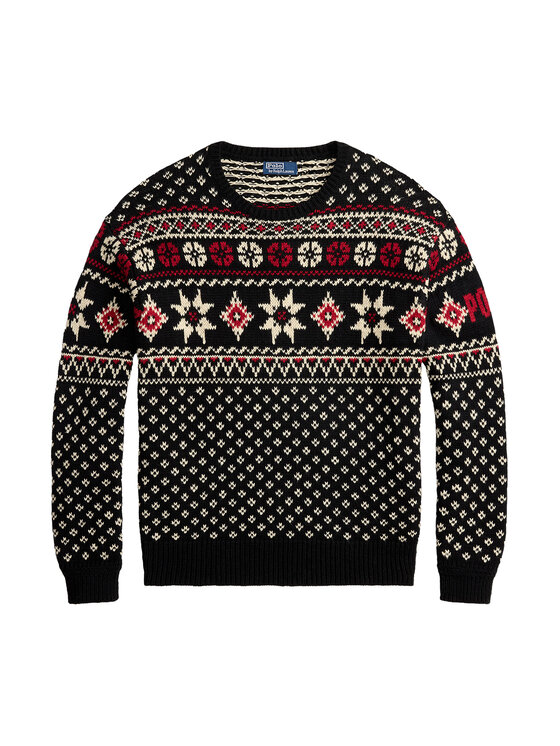 Polo Ralph Lauren Polo Ralph Lauren Пуловер 710982258001 Черен Regular Fit