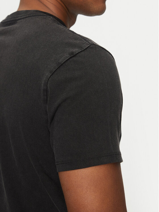 Guess Guess Tricou M5GI27 KBW41 Negru Regular Fit