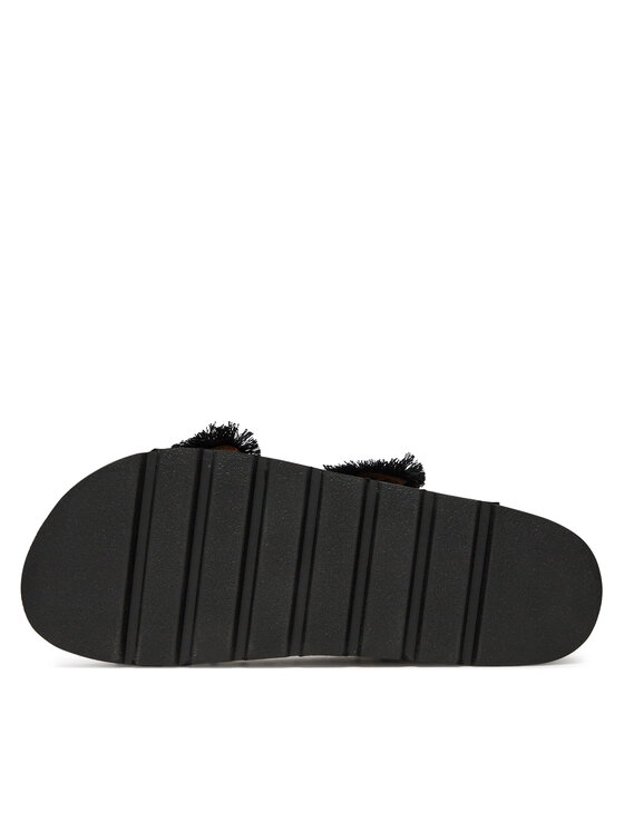 DeeZee DeeZee Klapki LB-P1748 Czarny