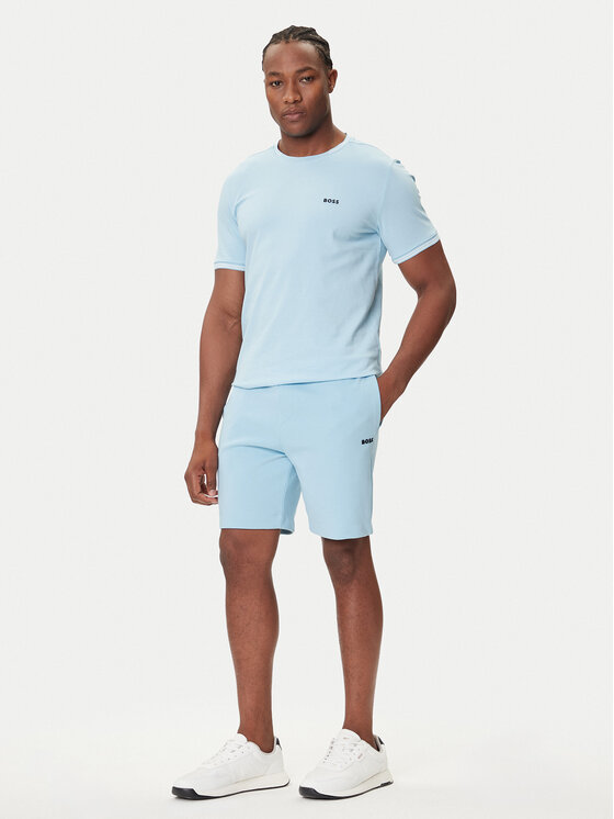 BOSS BOSS Sporta šorti Zone 50543091 Gaiši zils Regular Fit