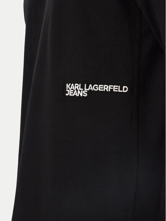 Karl Lagerfeld Jeans Karl Lagerfeld Jeans Longsleeve B4M17036 Чорний Regular Fit