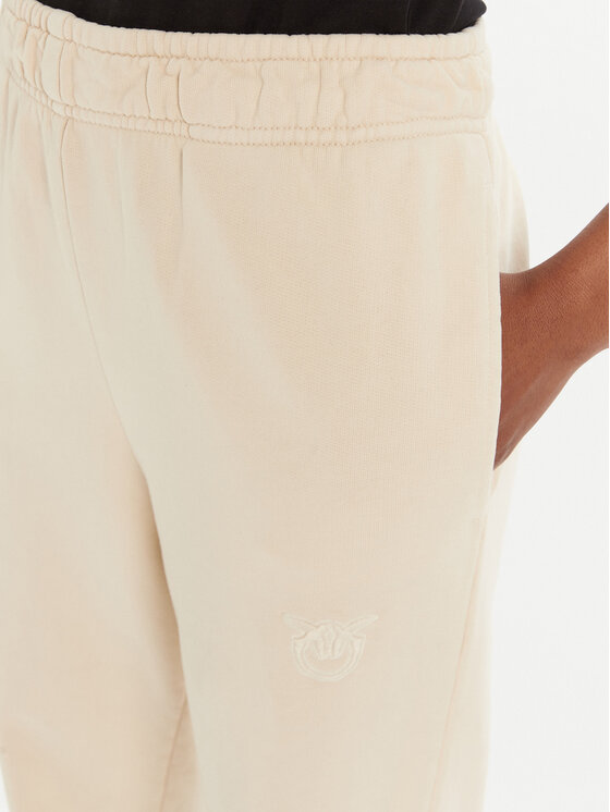 PINKO PINKO Jogginghose Pazzo 105508 A2RB Beige Regular Fit