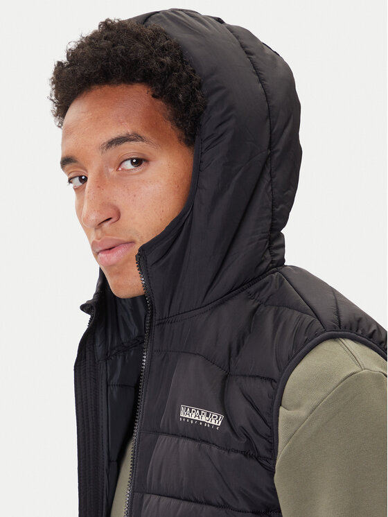 Napapijri Napapijri Ujjatlan A-Gesar V NP0A88U4 Fekete Regular Fit