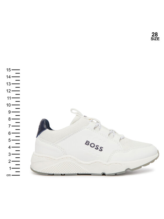 BOSS BOSS Снікерcи J52805 M Білий