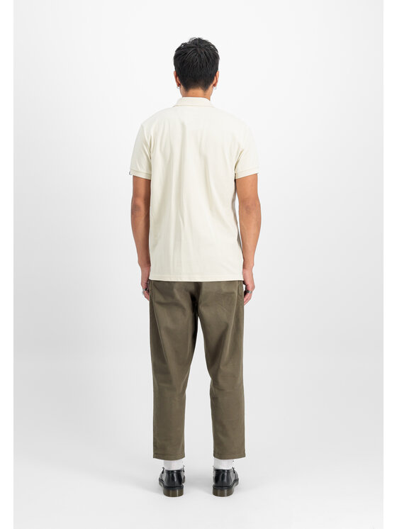 Alpha Industries Alpha Industries Polo Basic Small Logo Polo Beżowy Regular Fit