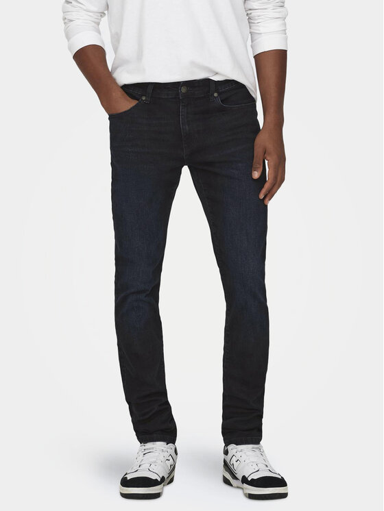 Only & Sons Only & Sons Farmer Loom 22026921 Sötétkék Slim Fit