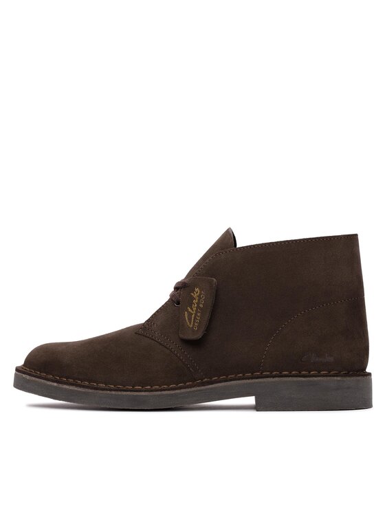 Clarks Clarks Kotníková obuv Desert Bt Evo Dark Hnědá