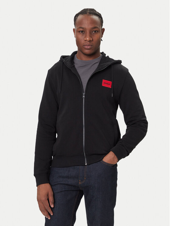 HUGO Hugo Felpa Daple212 50447972 Nero Regular Fit