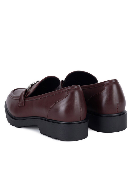 Nine West Nine West Loaferek WFA3043-1A Bordó